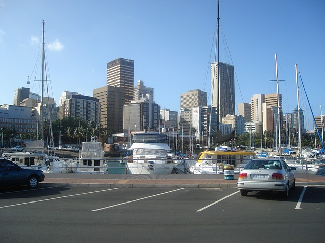 Hamnområdet i Durban